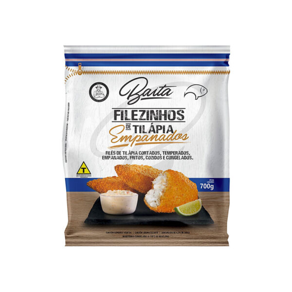 Filezinhos de Tilápia Empanados – 700g