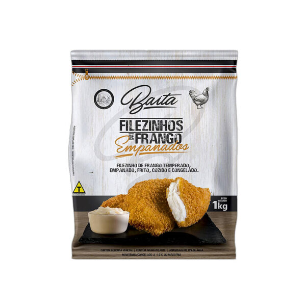 Filezinhos de Frango Empanados – 1kg